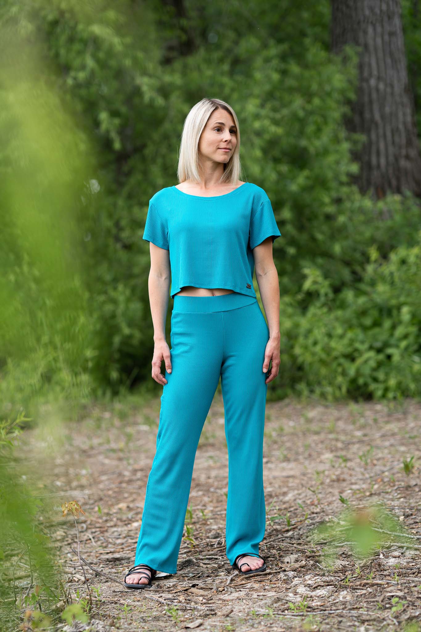 JASMINE Haut Sarcelle